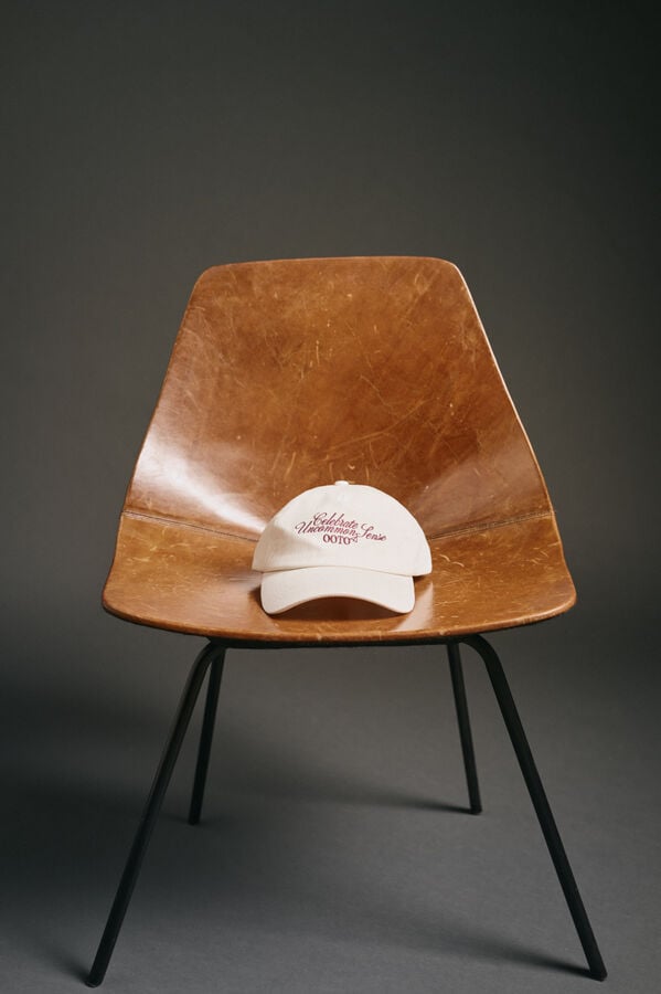 OOTO Gorra visera textil Beige