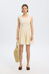 Selected Femme Vestido curto feito com Tencel Lyocell Cinzento