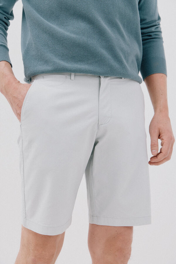 Cortefiel Bermuda chino Azul