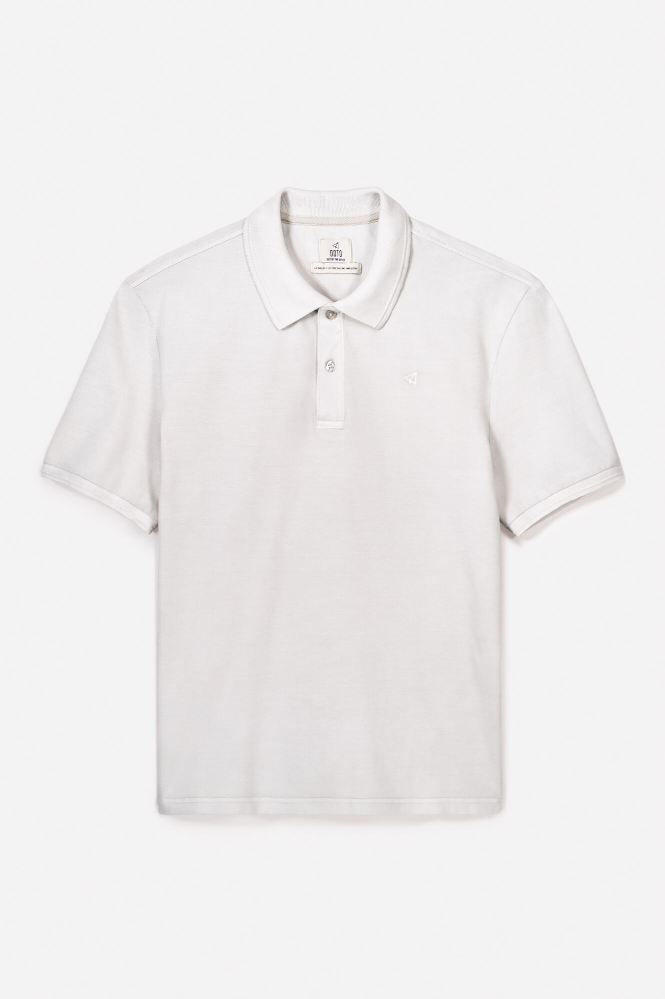 OOTO Polo piqu&eacute; lavado bordado de avi&atilde;o