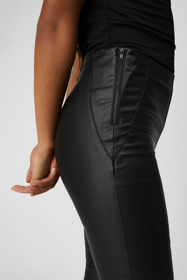 Cortefiel Leggings enceradas Preto