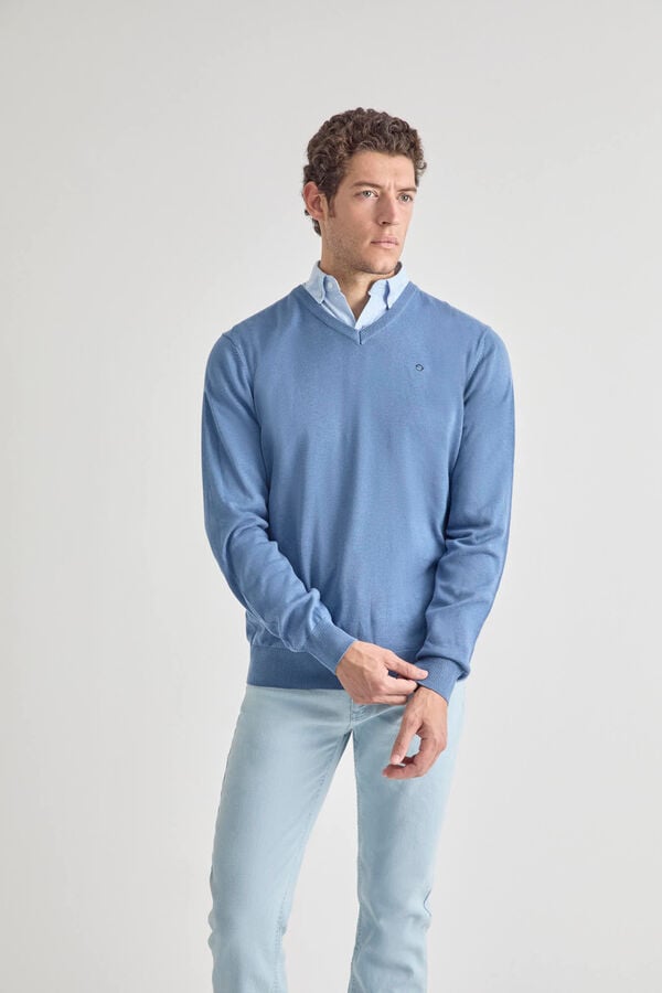 Street Monkey Jersey cl&aacute;sico Azul