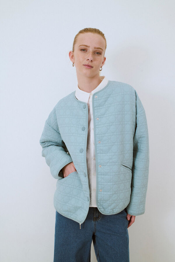 Object Casaco acolchoado Cinzento