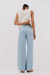 Cortefiel Pantalones pinzas tencel Azul