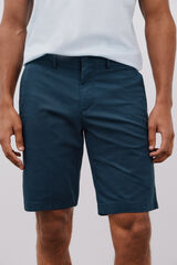 Cortefiel Bermuda chino Azul
