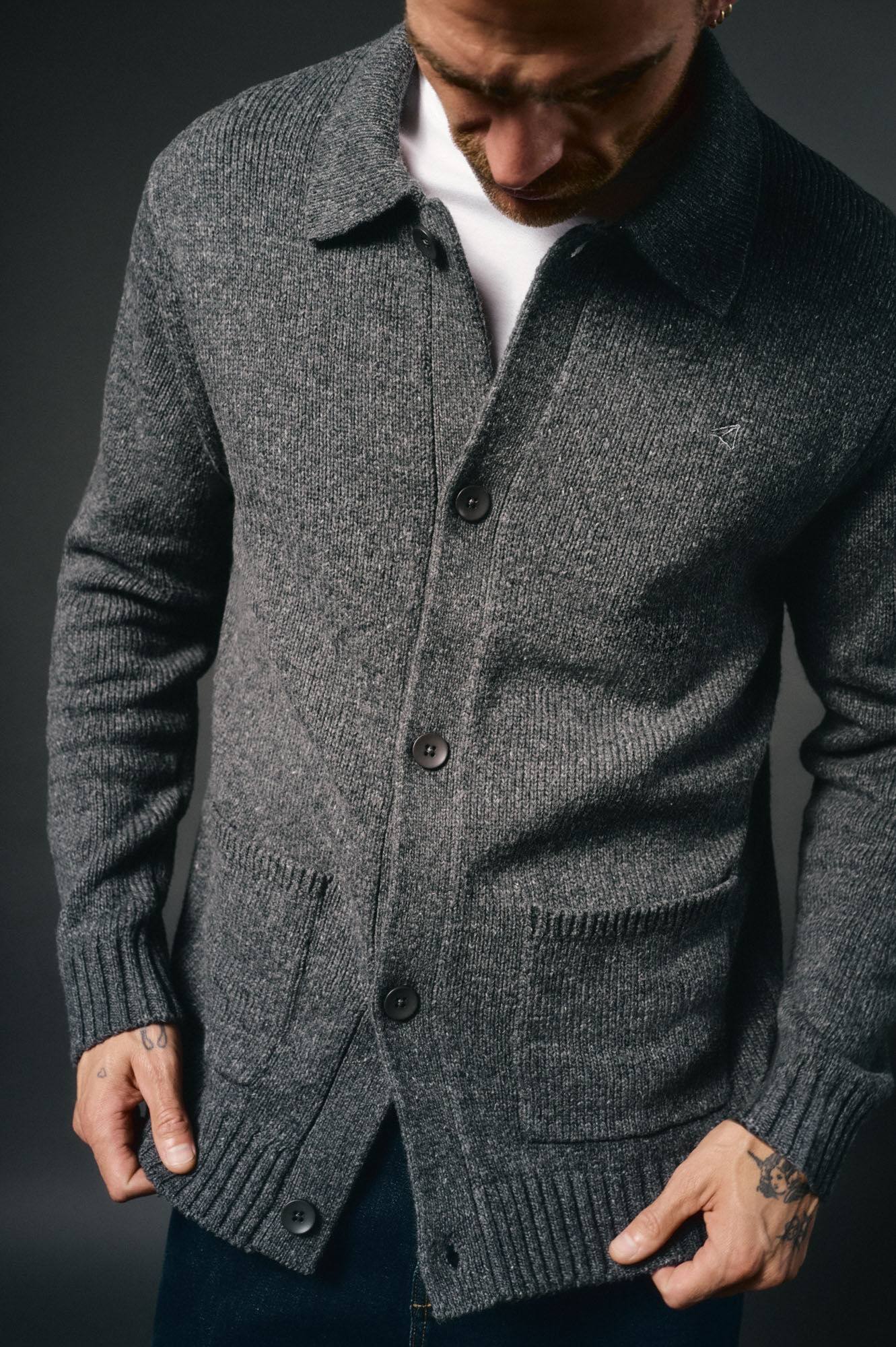 OOTO C&aacute;rdigan botones y dos bolsillos