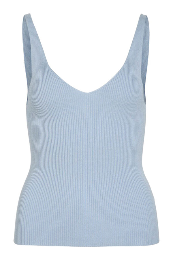Vila Top punto tirantes con viscosa Azul