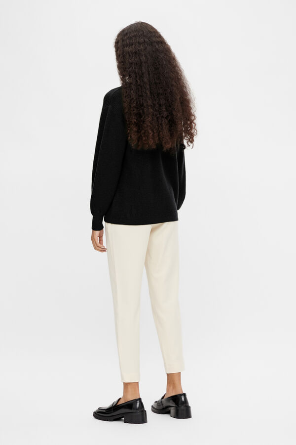 Object Camisola manga balão Preto