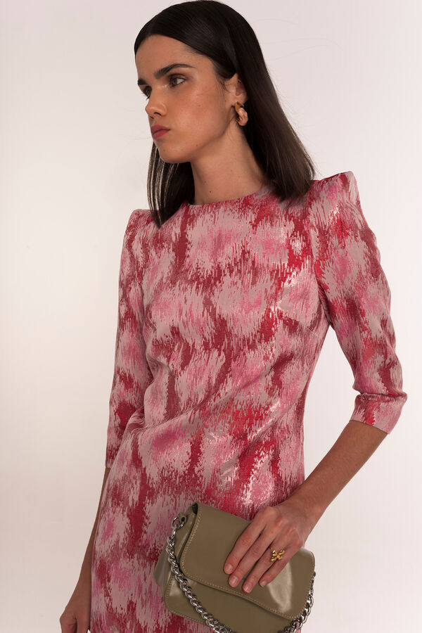 Dolores Promesas Vestido midi l&aacute;pis jacquard Subiu