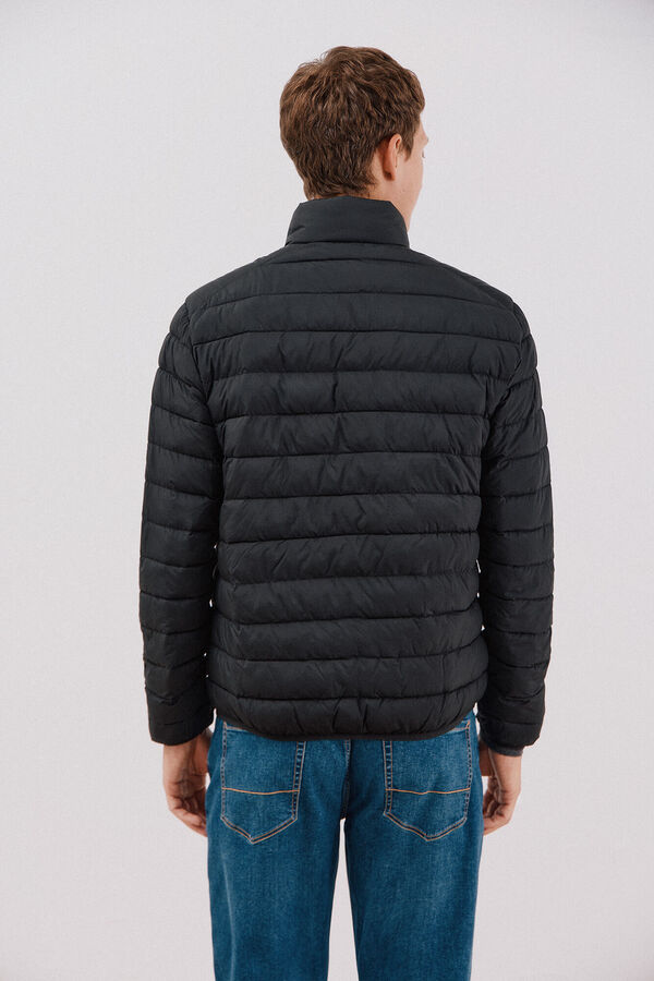 Cortefiel Cazadora acolchada ultralight Negro