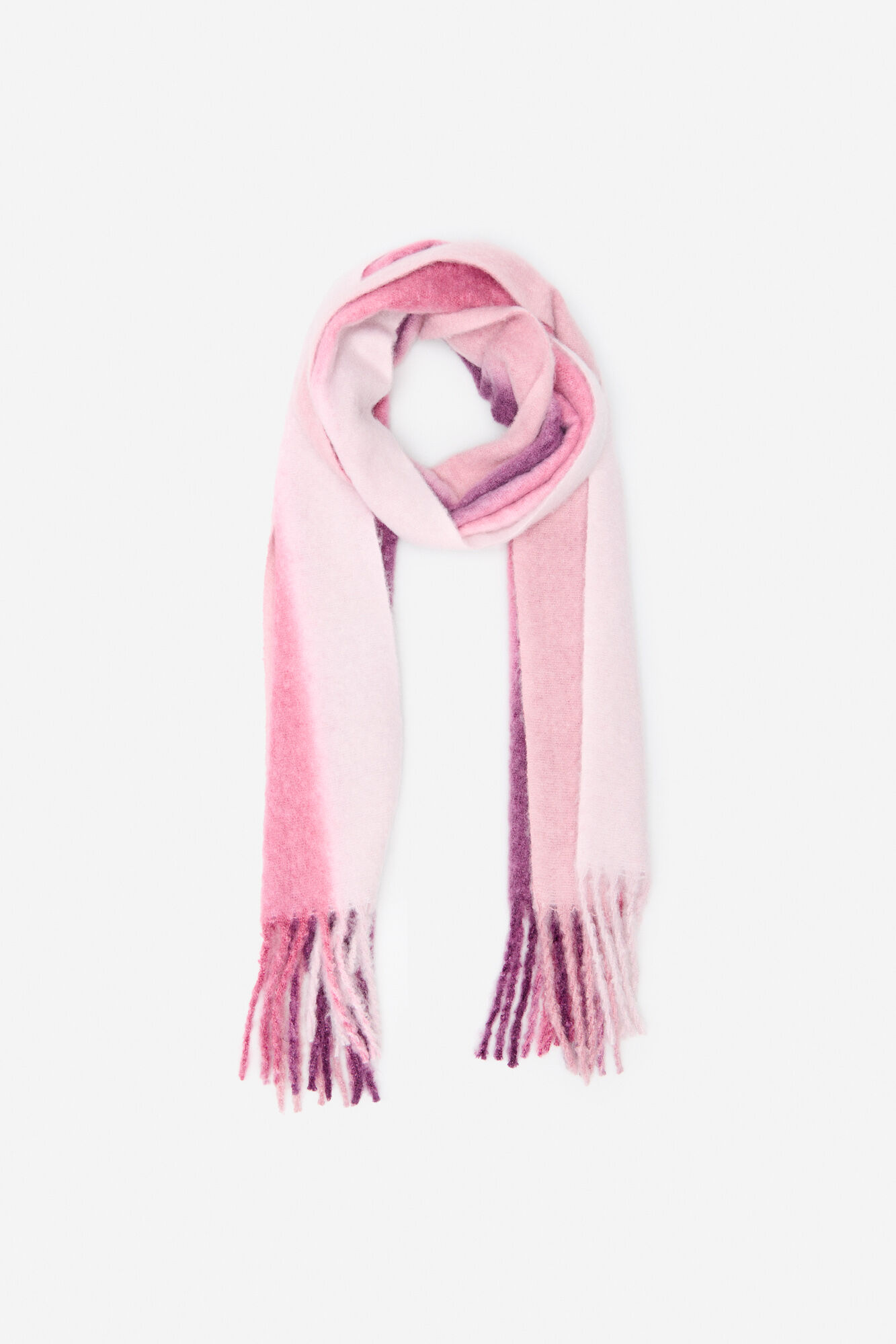 Cortefiel Cachecol com linhas gradientes