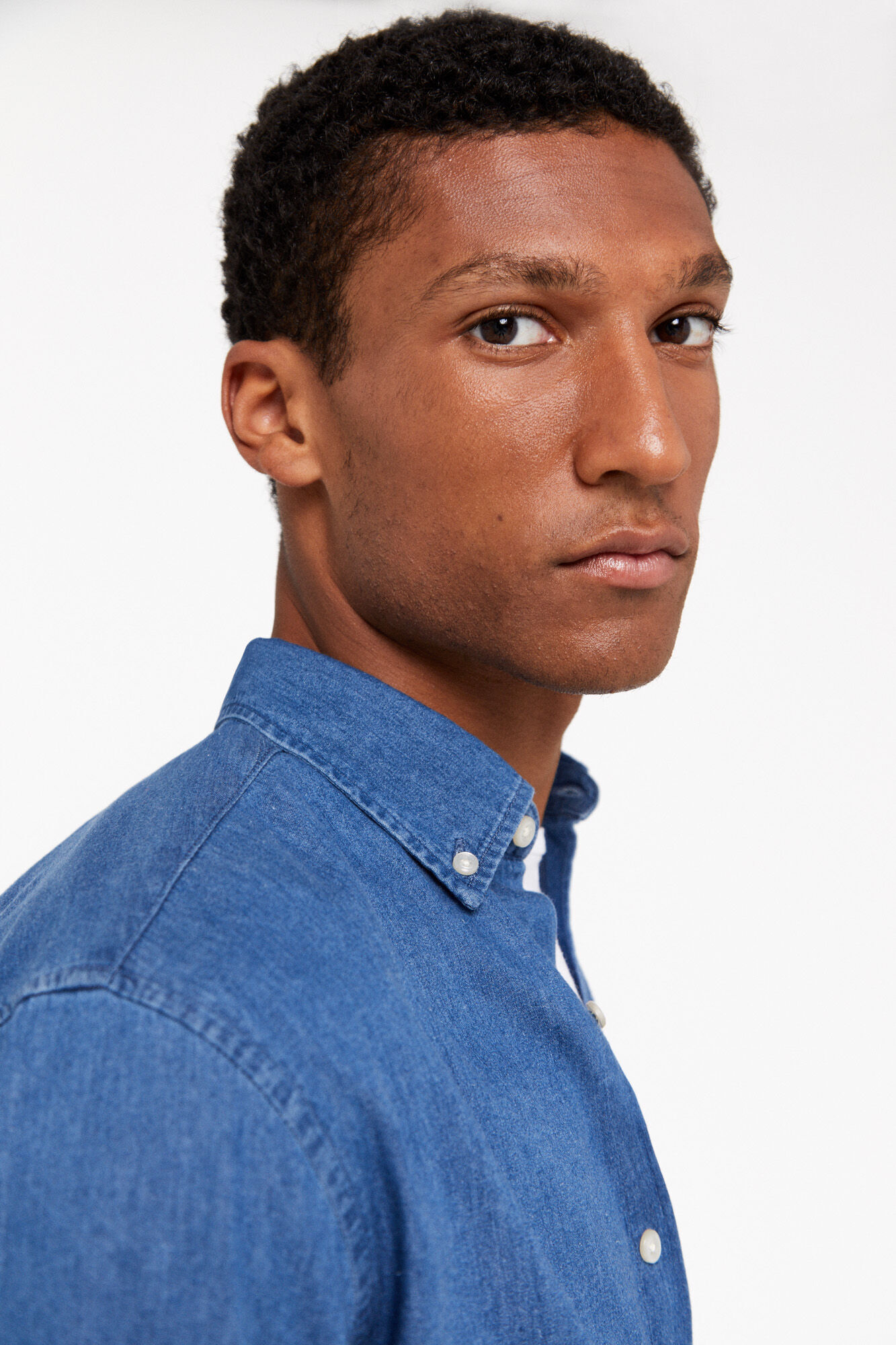 Cortefiel Camisa denim