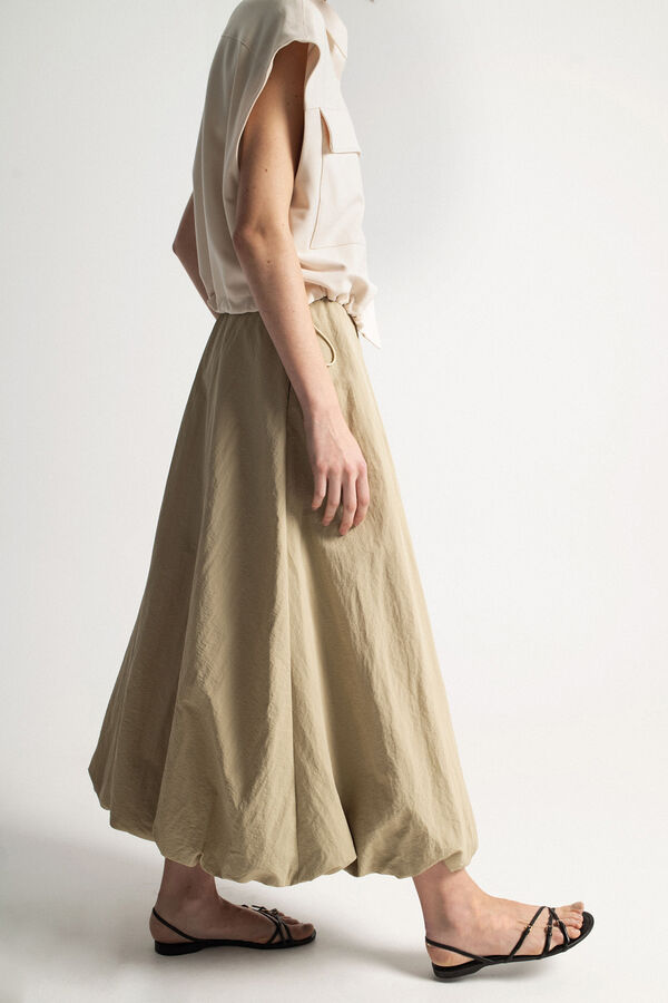 Object Saia longa bal&atilde;o Cinzento