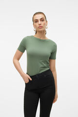 Vero Moda Camiseta b&aacute;sica Verde