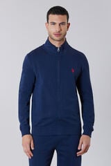 Us Polo Sudadera de algod&oacute;n Azul oscuro