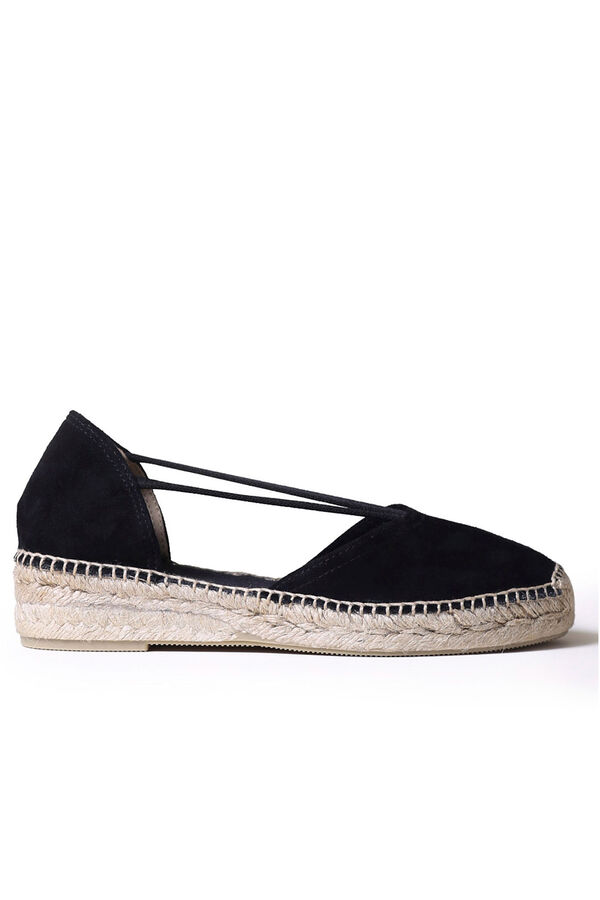 Toni Pons Alpercata de camurça com tiras Preto