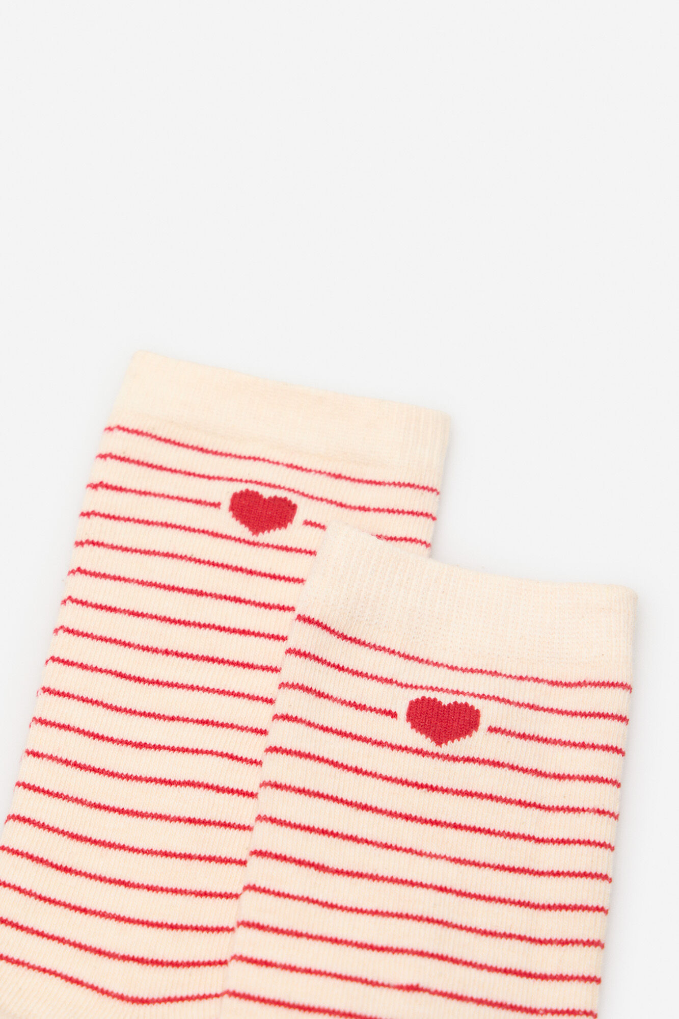 Cortefiel Meia longa com cora&ccedil;&atilde;o de marinheiro