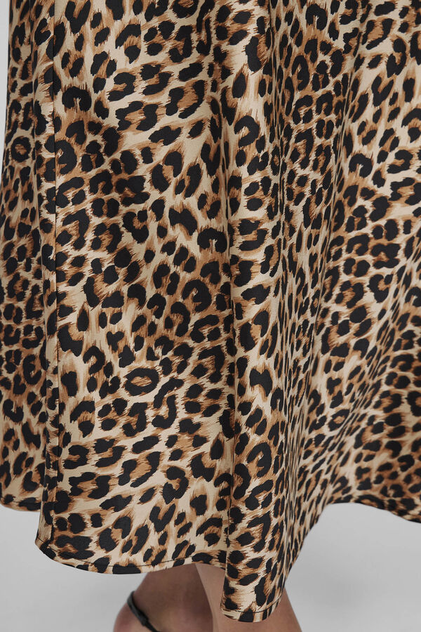 Vila Falda midi sat&eacute;n Marr&oacute;n