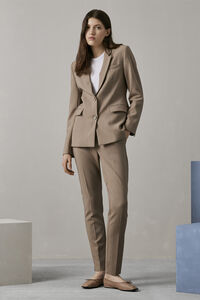 Selected Femme Blazer de fato Regular Fit confecionado com materiais reciclados