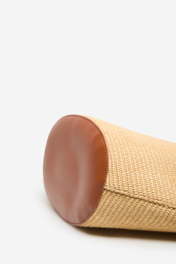 Cortefiel Bolso shopper rafia Arena