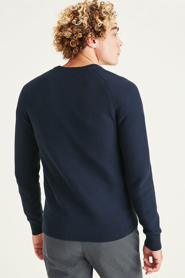 Dockers Jersey cl&aacute;sico Azul marino