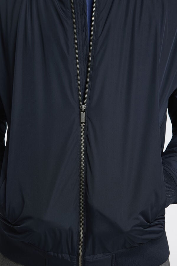 Selected Chaqueta bomber Azul marino
