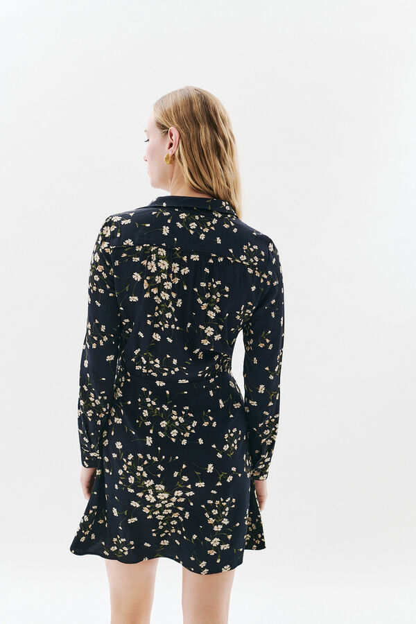 Caroll Vestido 100% viscose Preto