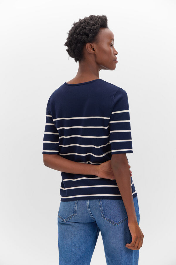 Cortefiel Camisola manga curta Azul