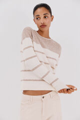 Cortefiel Jersey tacto suave Beige