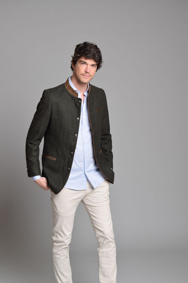 Cloking Chaqueta Austriaca Espiga Verde