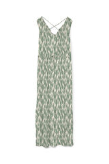 Vero Moda Vestido largo tirante ancho Gris