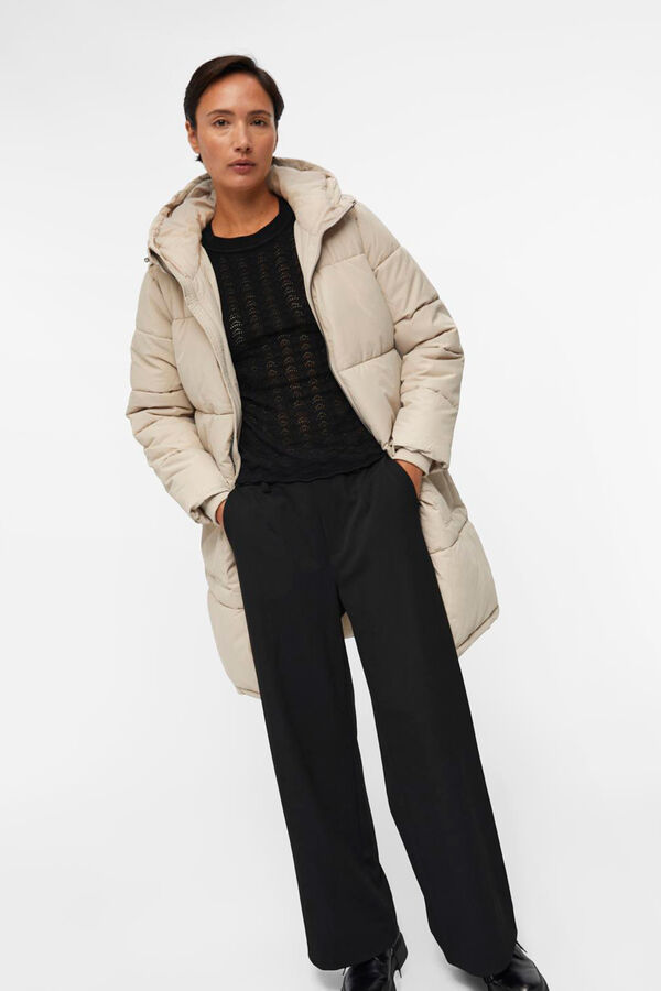 Object Parka 3/4 capucha Gris