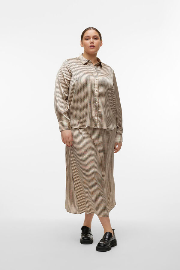 Vero Moda Curve Saia 7/8 Curve  Verde