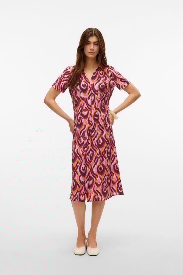 Vero Moda Vestido midi camiseiro Subiu