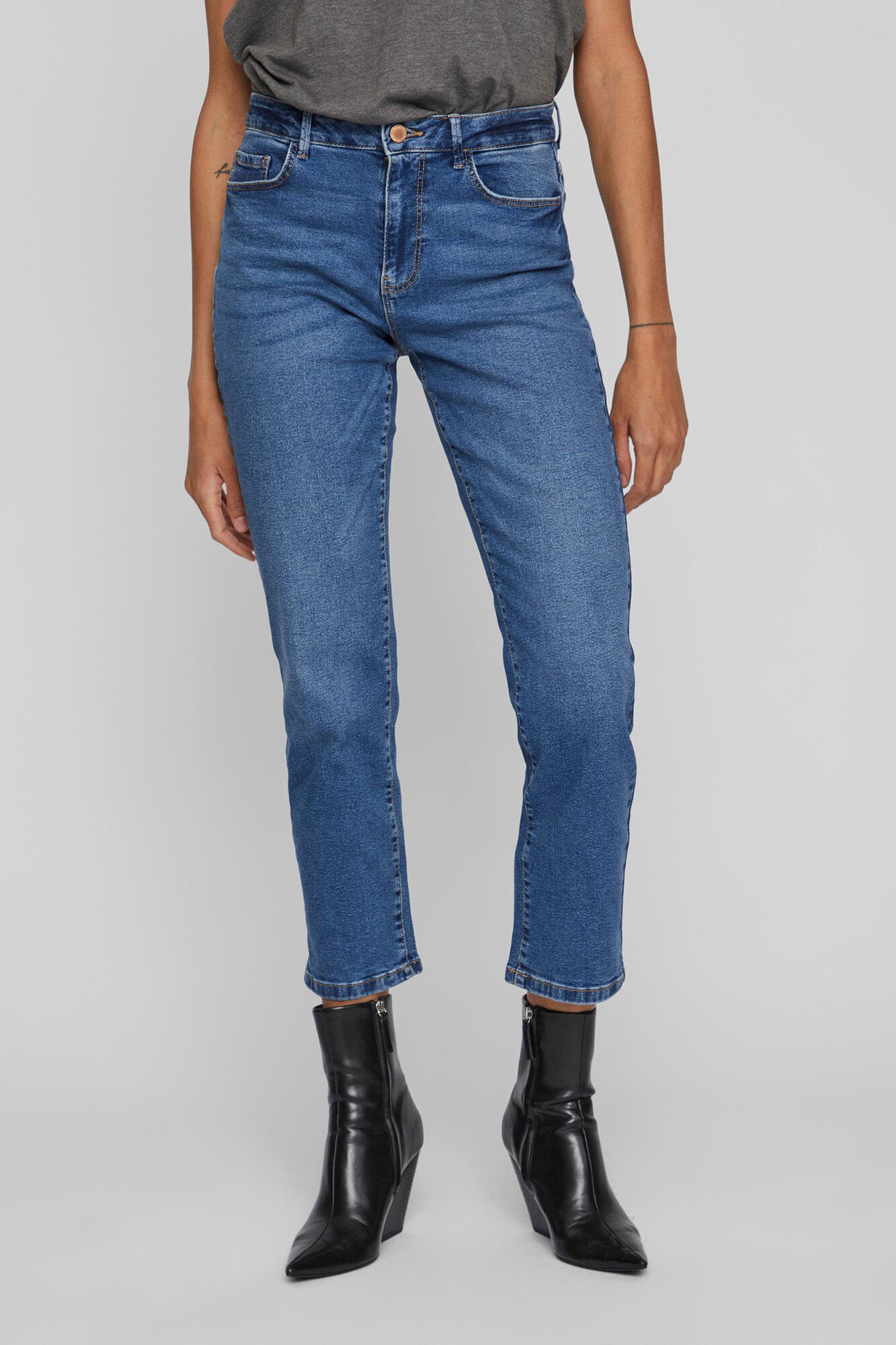 Vila Pantal&oacute;n vaquero recto Alice