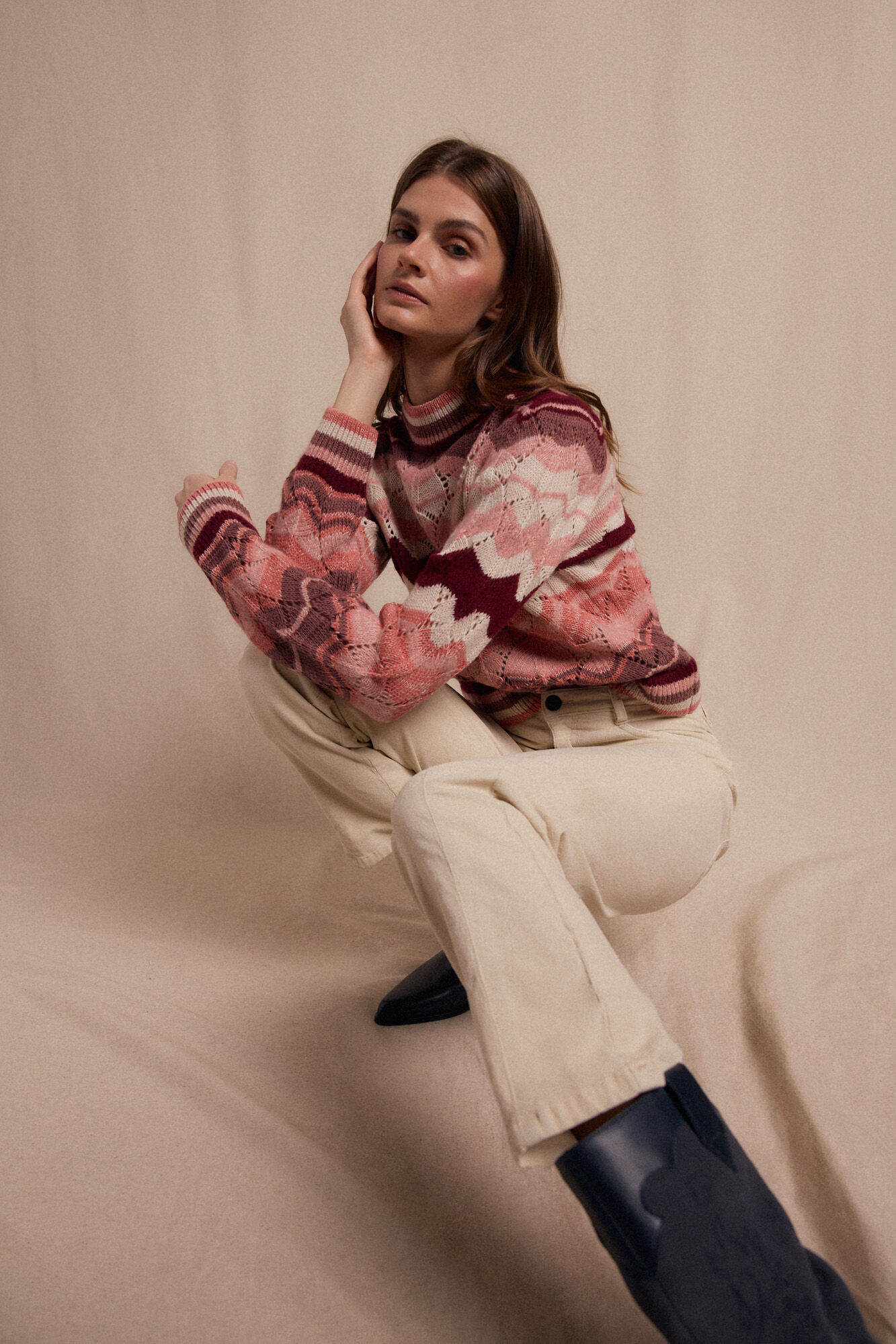 Slowlove Jersey ondas multicolor