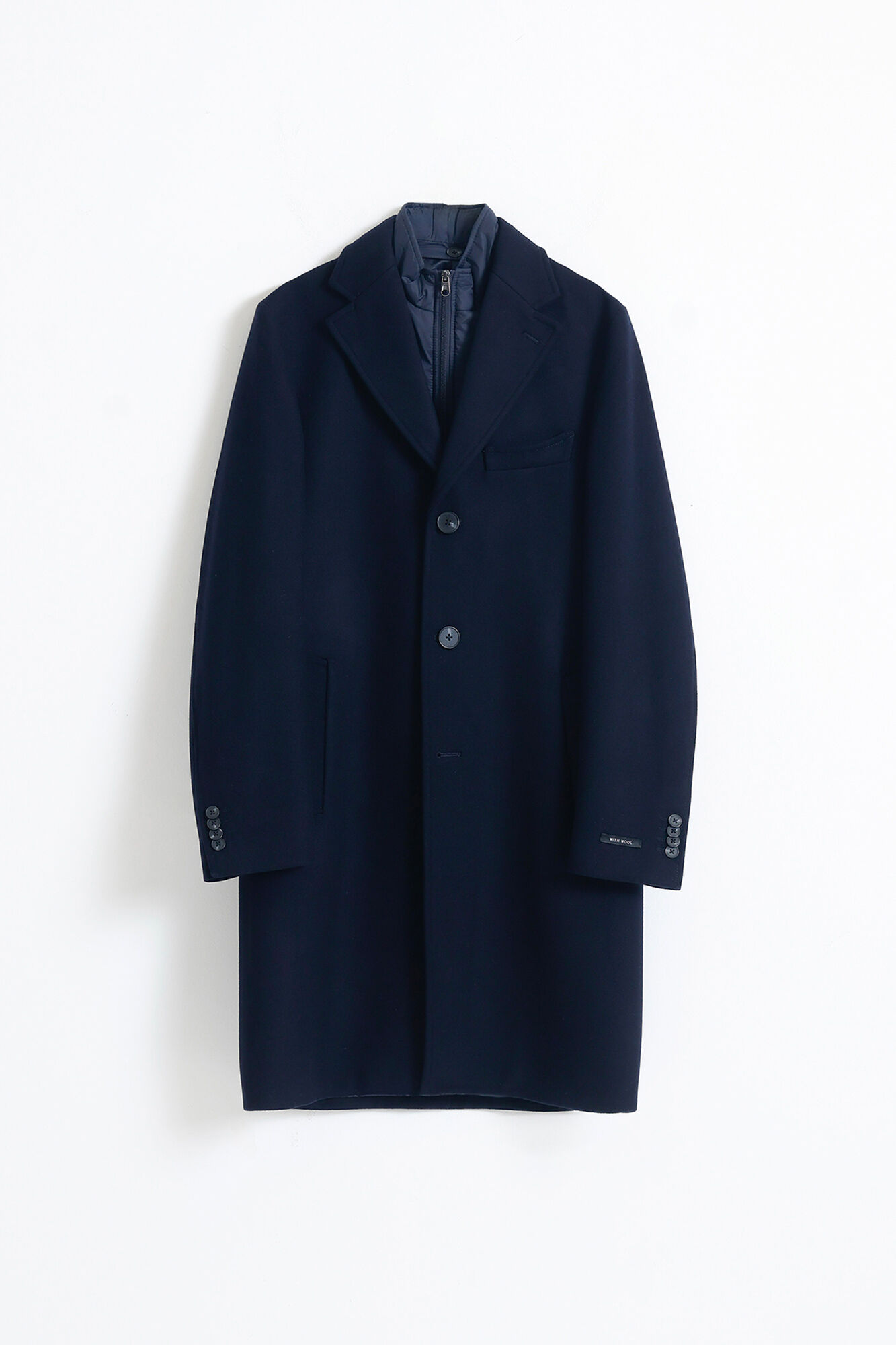 PuroEGO Abrigo cuello desmontable