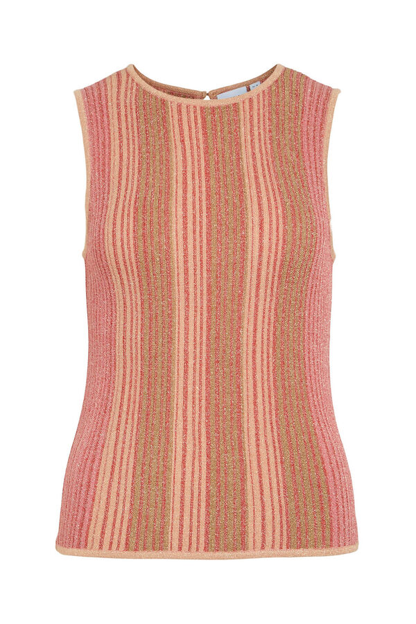 Vila Top de punto con l&uacute;rex Coral