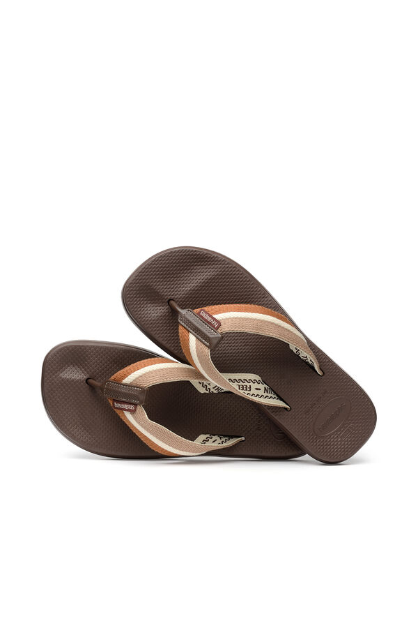 Havaianas Slim Flatform Marr&oacute;n