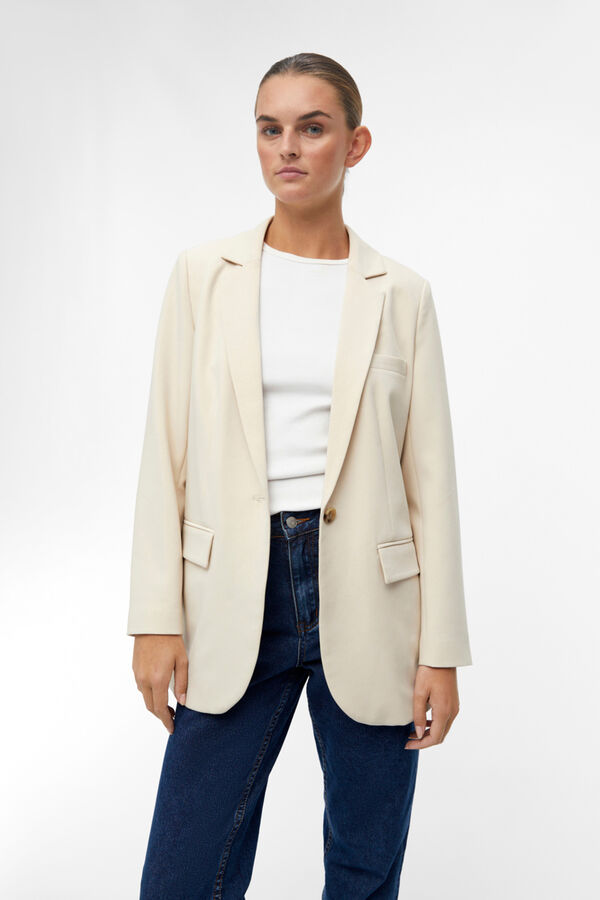 Object Blazer cl&aacute;sica Gris