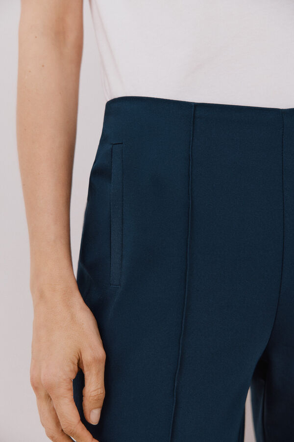 Cortefiel Pantal&oacute;n corte skinny Azul marino