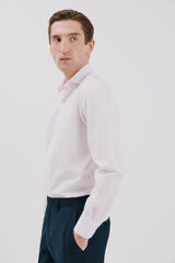 Cortefiel Camisa vestir rayas f&aacute;cil plancha Rosa