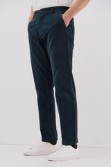 Cortefiel Pantal&oacute;n chino lavado Azul marino