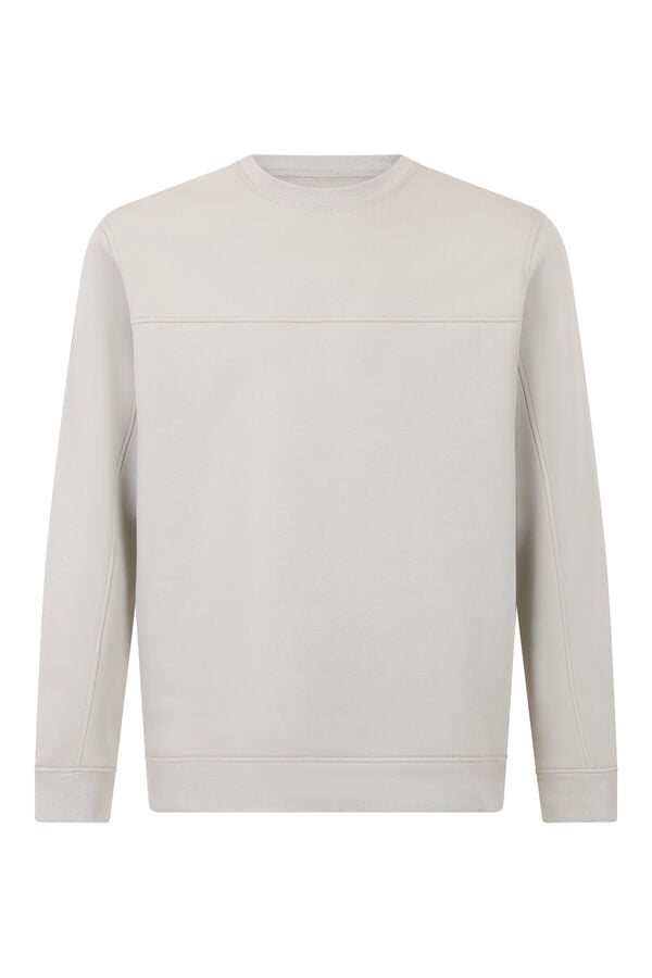 Cortefiel Sweatshirt gola caixa Verde