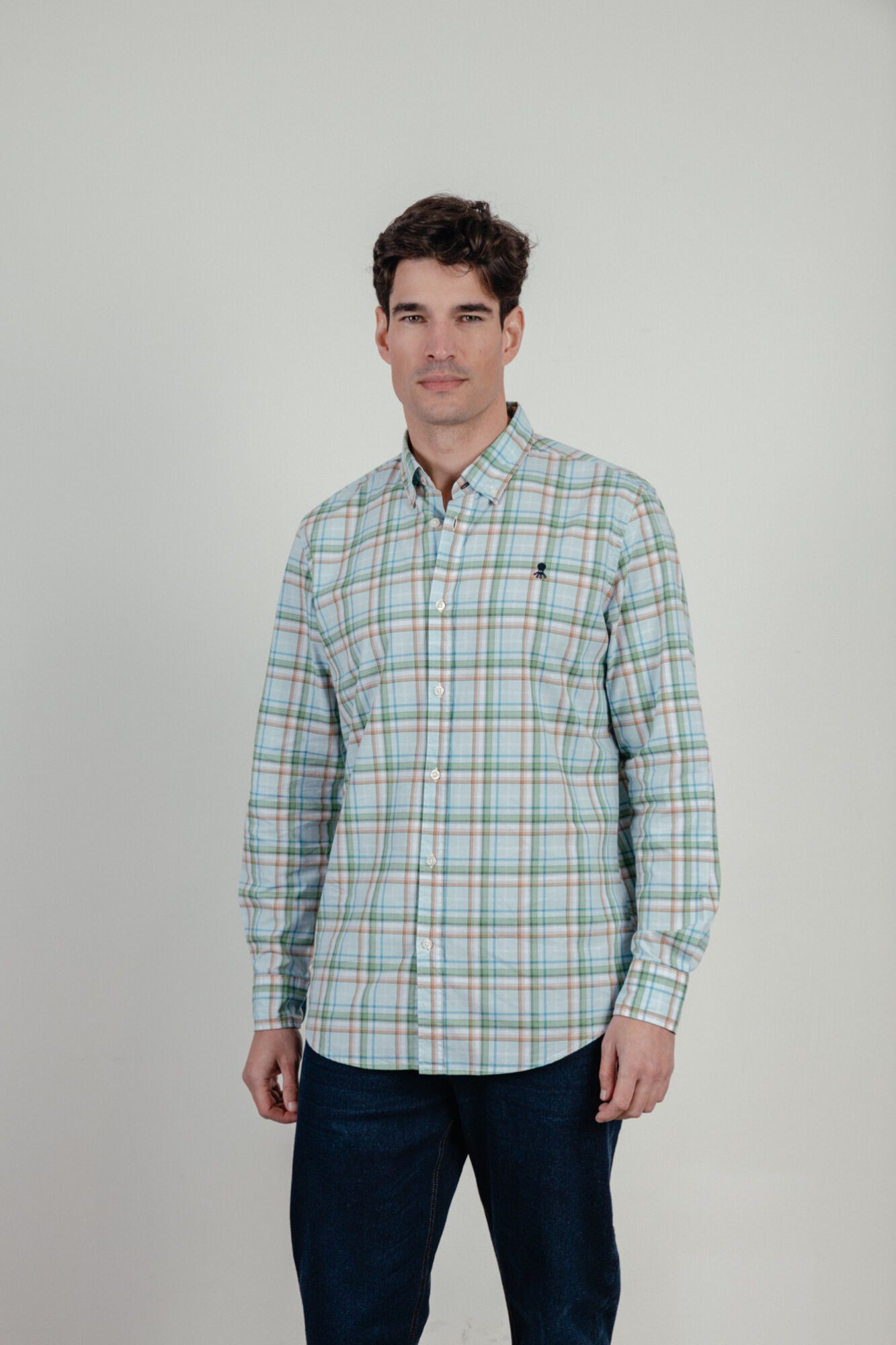 elPulpo Camisa casual em popelina