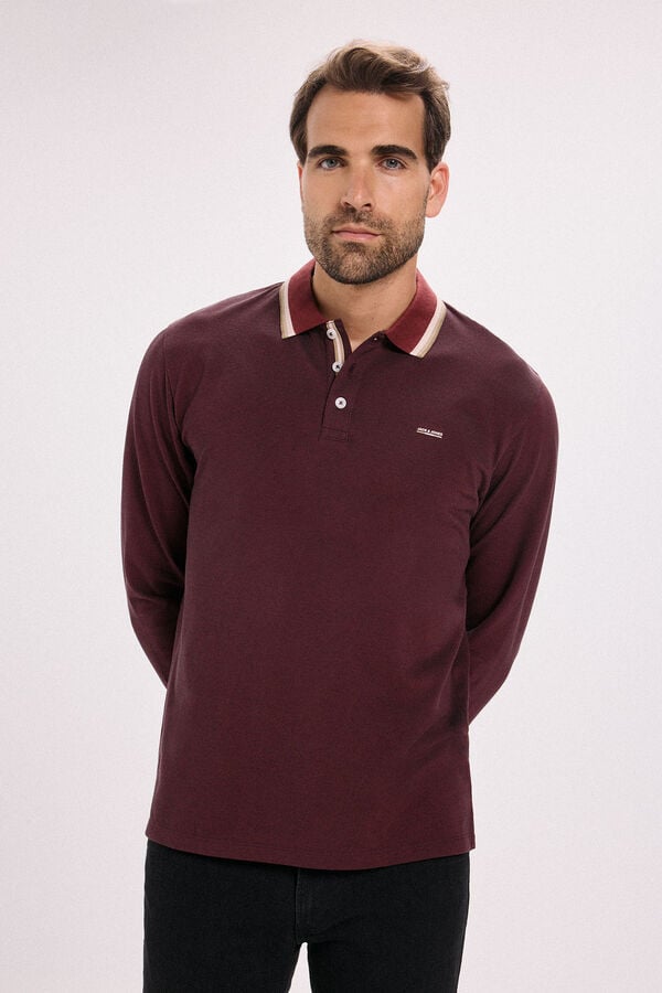 Jack & Jones Polo cl&aacute;ssica de manga comprida Granada