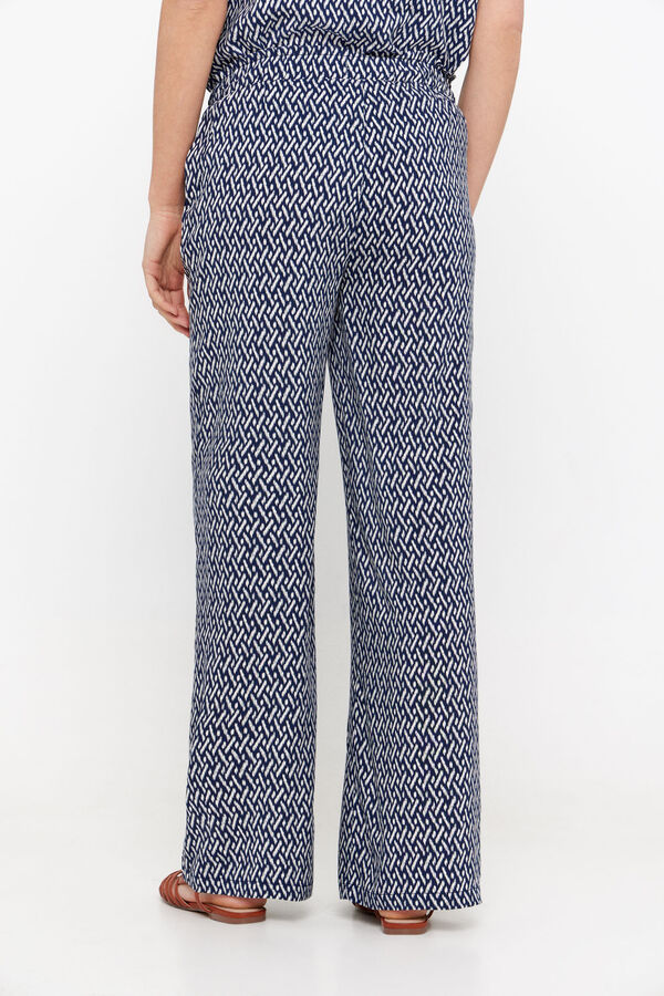 Cortefiel Cal&ccedil;as estampadas Azul