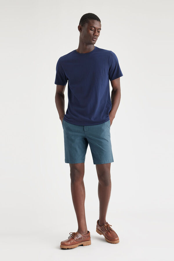 Dockers Bermuda básica fit-slim Azul