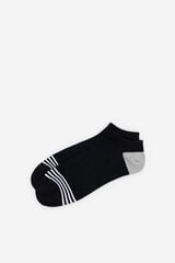 Cortefiel Meia soquete com coolmax Preto