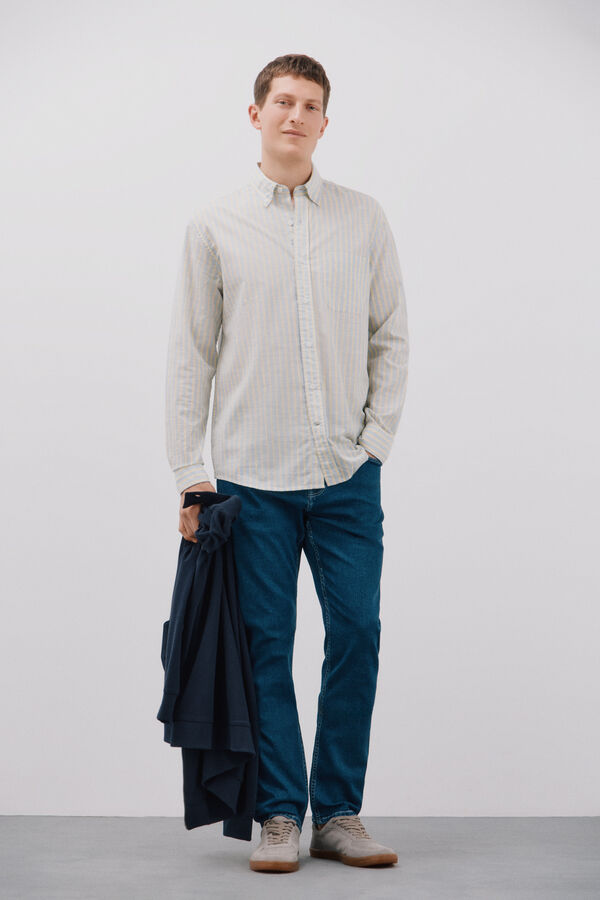 Cortefiel Jeans ligero regular fit Azul